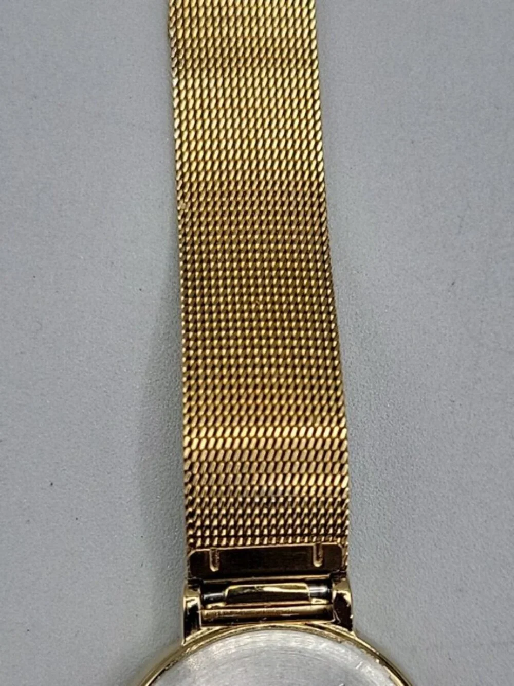 Timex Ameritus T2P197 Gold-Tone Mesh Band Women’s Watch 31mm White Dial 7.5
